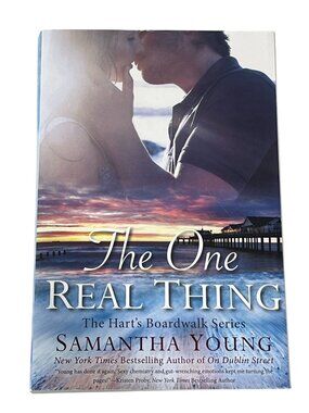 The One Real Thing Samantha Young Hart’s Boardwalk Romance Paperback Book